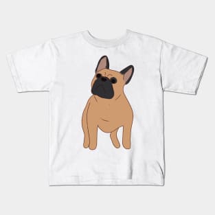 Cute French Bulldog illustration Kids T-Shirt